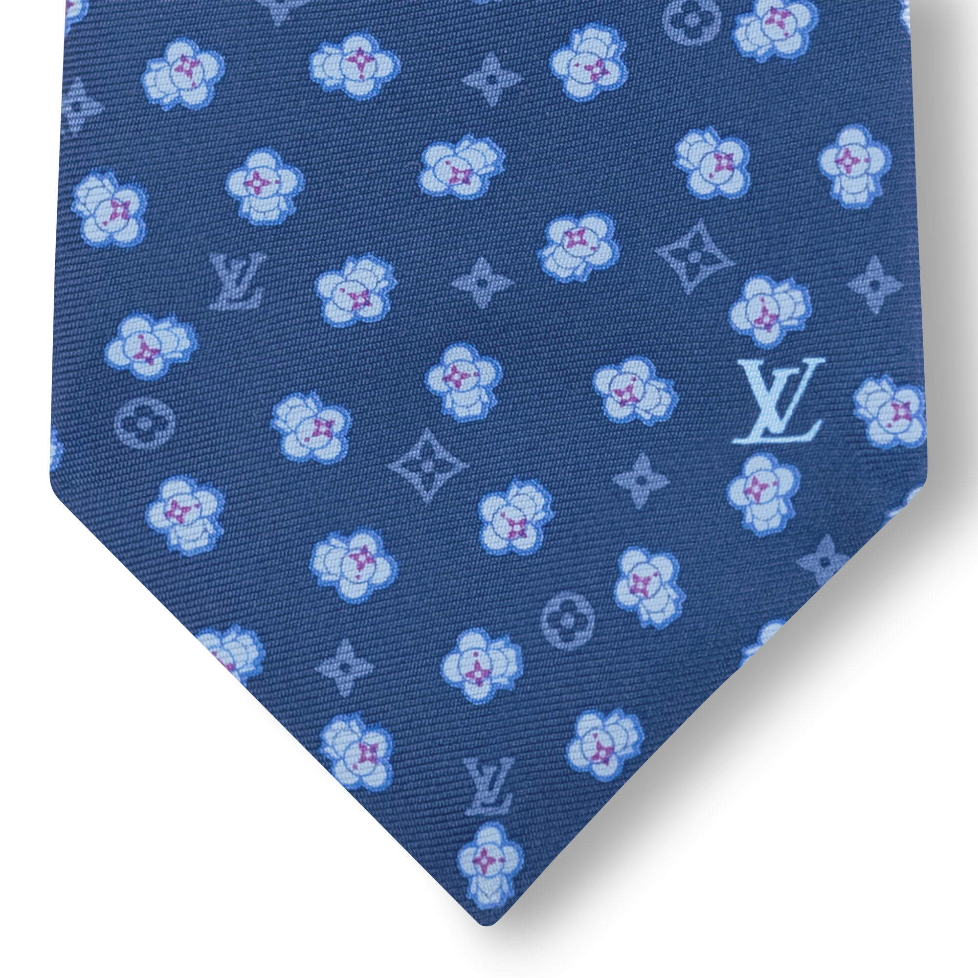 希少✨良品✨LOUIS VUITTON ネクタイ　ヴィヴィエンヌ　フラワー　LV LOUIS VUITTON（ルイ・ヴィトン） 【新品】ルイヴィトン ネクタイ